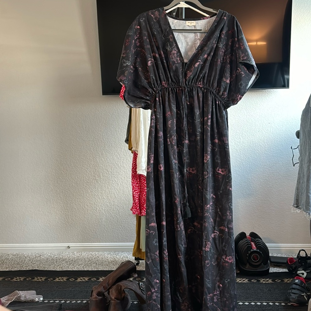 World market kimono sleeve dress maxi